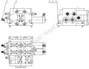 44C0042 000 分配阀安装总成 CONTROL VALVE MOUNTING